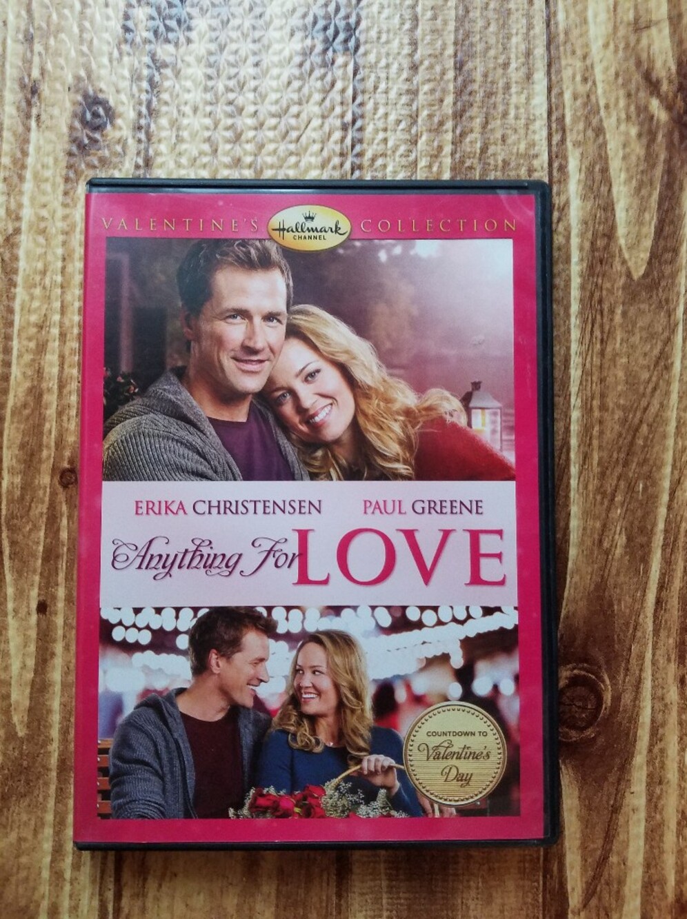 Hallmark Anything for Love DVD Erika Christensen Paul Greene 2016 Movie